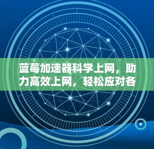 蓝莓加速器科学上网，助力高效上网，轻松应对各种网络挑战！
