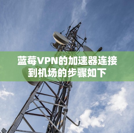 蓝莓VPN的加速器连接到机场的步骤如下
