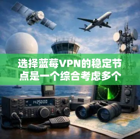 选择蓝莓VPN的稳定节点是一个综合考虑多个因素的过程，以下是对蓝莓VPN稳定节点的分析和建议