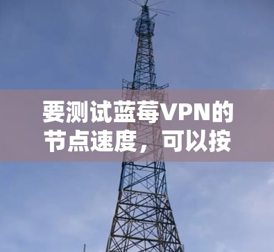 要测试蓝莓VPN的节点速度，可以按照以下步骤进行