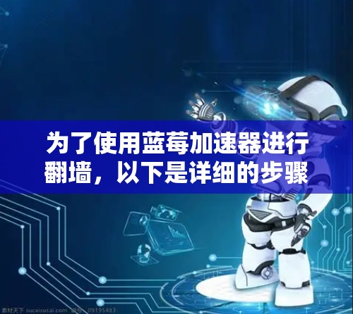为了使用蓝莓加速器进行翻墙，以下是详细的步骤指南