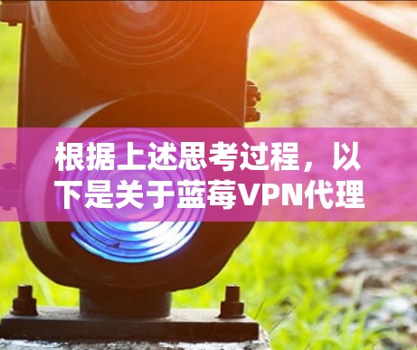 根据上述思考过程，以下是关于蓝莓VPN代理工具的分步解释和建议