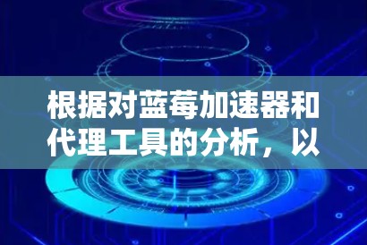 根据对蓝莓加速器和代理工具的分析，以下是针对不同需求的代理工具推荐