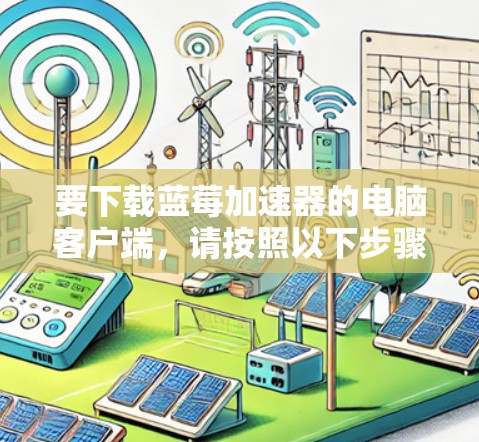 要下载蓝莓加速器的电脑客户端，请按照以下步骤操作