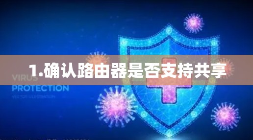 1.确认路由器是否支持共享