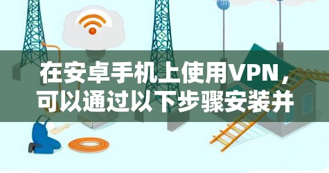 在安卓手机上使用VPN，可以通过以下步骤安装并配置VPN客户端