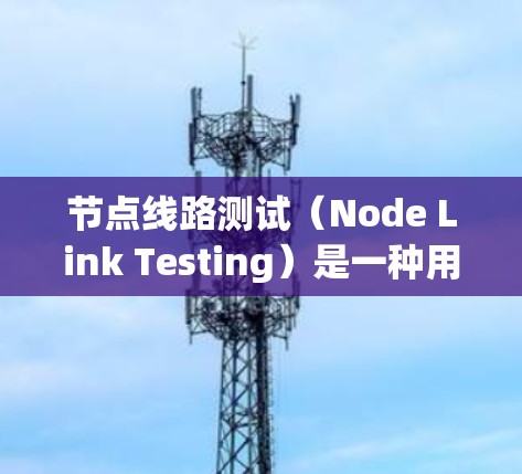 节点线路测试（Node Link Testing）是一种用于检验网络节点之间连接是否正常的测试方法，确保数据能够在节点间流畅传输。以下是对这一测试方法的详细解释