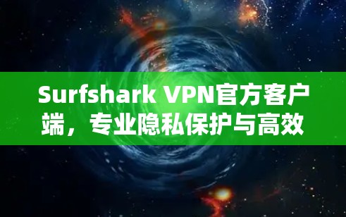 Surfshark VPN官方客户端，专业隐私保护与高效网络管理