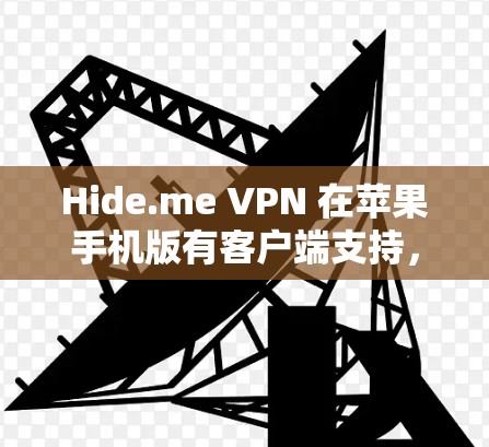 Hide.me VPN 在苹果手机版有客户端支持，以下是其详细信息