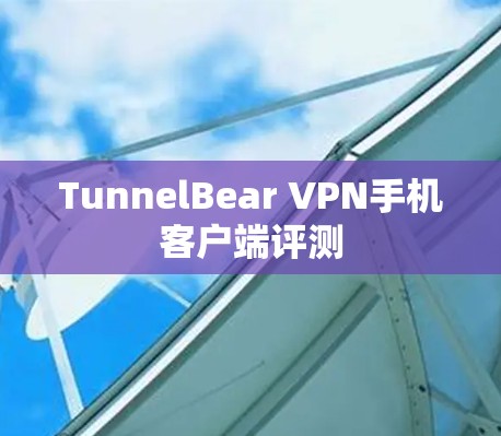 TunnelBear VPN手机客户端评测
