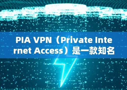PIA VPN（Private Internet Access）是一款知名的VPN服务提供商，以其高效、安全和隐私保护而著称。以下是PIA VPN在稳定连接方面的详细分析