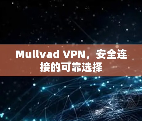 Mullvad VPN，安全连接的可靠选择