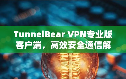 TunnelBear VPN专业版客户端，高效安全通信解决方案