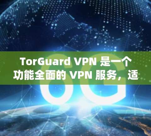 TorGuard VPN 是一个功能全面的 VPN 服务，适合追求稳定和速度的用户，特别是需要绕过地区限制的用户。以下是使用 TorGuard VPN 的详细指南
