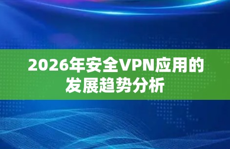 2026年安全VPN应用的发展趋势分析