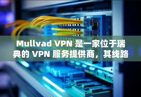 Mullvad VPN 是一家位于瑞典的 VPN 服务提供商，其线路稳定性是一个重要的考量因素。以下是关于 Mullvad VPN 线路稳定性的测评