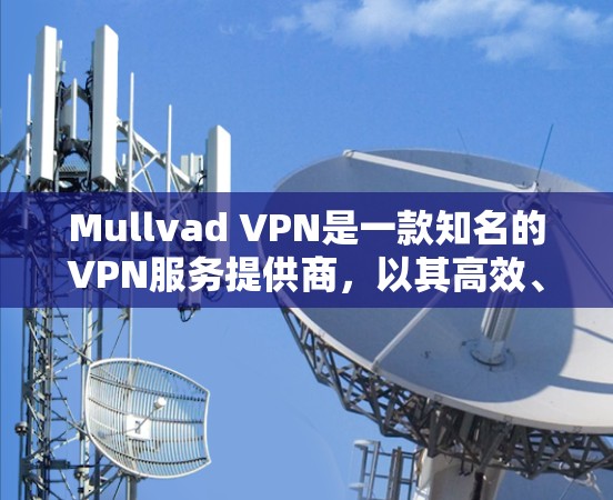 Mullvad VPN是一款知名的VPN服务提供商，以其高效、安全和稳定而著称。以下是对Mullvad VPN稳定连接软件的详细评价，帮助您全面了解其性能和优势